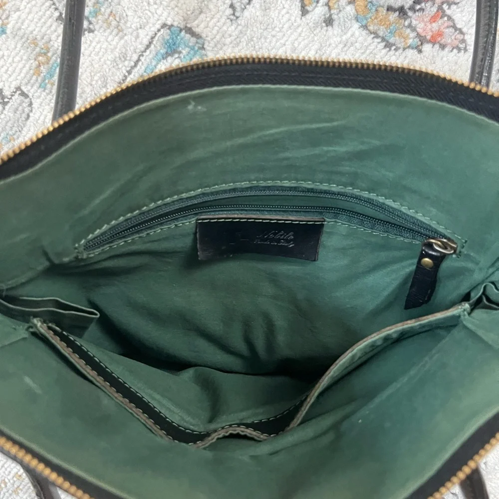 Vintage Made in Italy Leather Bag - Picture 6 of 12